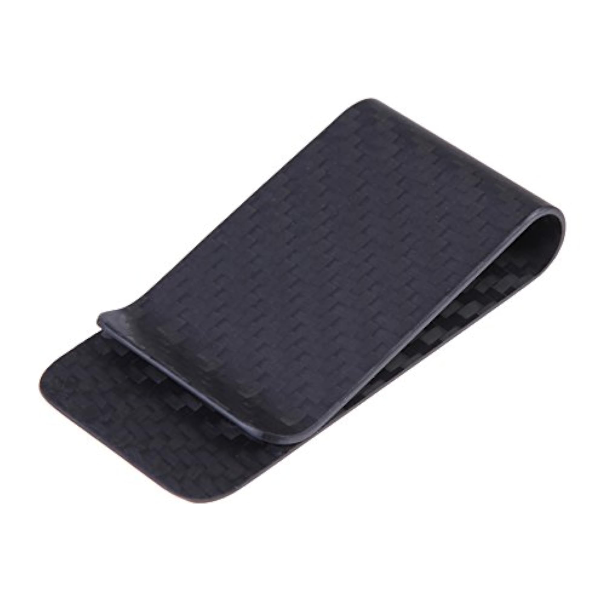 Real Carbon Fiber Money Clip, Business Card Holder
